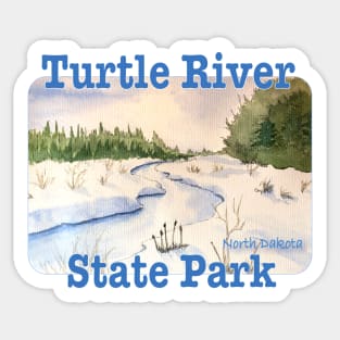 Turtle River State Park, North Dakota Sticker